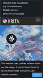 Mobile Screenshot of krita.org